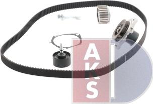 AKS Dasis 570324N - Pompa acqua + Kit cinghie dentate autozon.pro