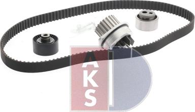 AKS Dasis 570262N - Pompa acqua + Kit cinghie dentate autozon.pro