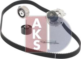 AKS Dasis 570283N - Pompa acqua + Kit cinghie dentate autozon.pro