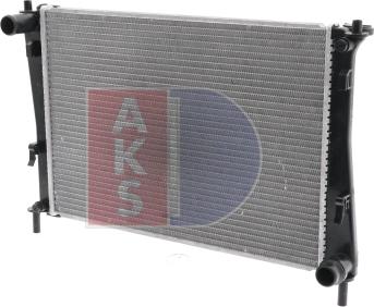 AKS Dasis 090016N - Radiatore, Raffreddamento motore autozon.pro