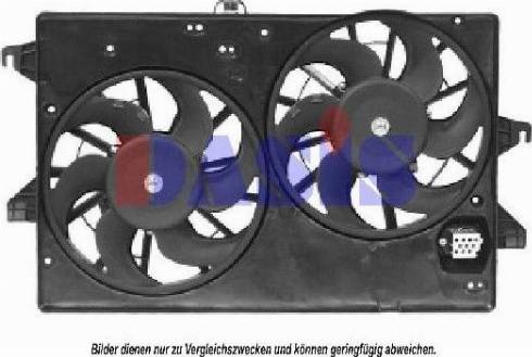 AKS Dasis 098034N - Ventola, Raffreddamento motore autozon.pro