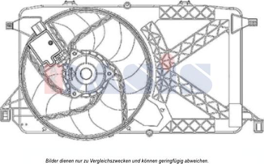 AKS Dasis 098123N - Ventola, Raffreddamento motore autozon.pro
