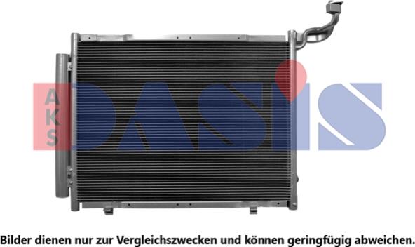 AKS Dasis 092034N - Condensatore, Climatizzatore autozon.pro