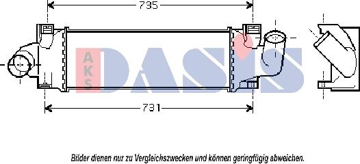 AKS Dasis 097008N - Intercooler autozon.pro