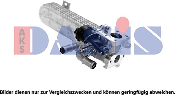 AKS Dasis 045176N - Radiatore, Ricircolo gas scarico autozon.pro