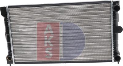 AKS Dasis 040680N - Radiatore, Raffreddamento motore autozon.pro