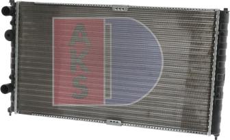 AKS Dasis 040038N - Radiatore, Raffreddamento motore autozon.pro