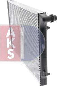 AKS Dasis 040026N - Radiatore, Raffreddamento motore autozon.pro