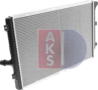 AKS Dasis 040026N - Radiatore, Raffreddamento motore autozon.pro