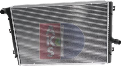 AKS Dasis 040026N - Radiatore, Raffreddamento motore autozon.pro