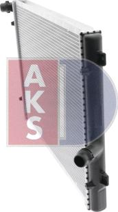 AKS Dasis 040026N - Radiatore, Raffreddamento motore autozon.pro