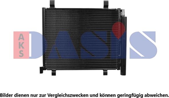 AKS Dasis 042025N - Condensatore, Climatizzatore autozon.pro