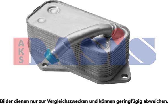 AKS Dasis 056043N - Radiatore olio, Olio motore autozon.pro