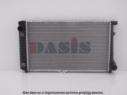 AKS Dasis 050970N - Radiatore, Raffreddamento motore autozon.pro