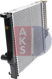 AKS Dasis 050310N - Radiatore, Raffreddamento motore autozon.pro