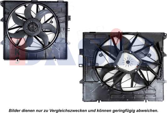 AKS Dasis 058091N - Ventola, Raffreddamento motore autozon.pro
