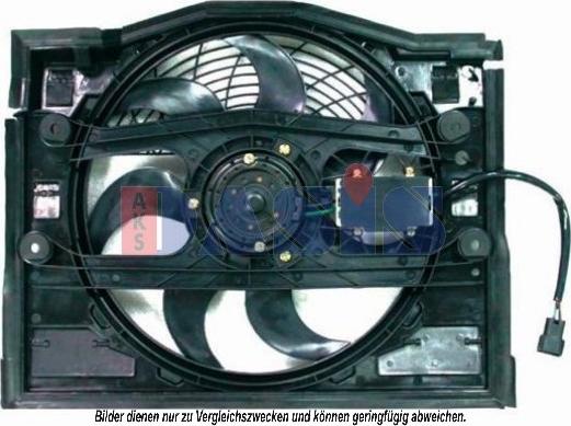 AKS Dasis 058048N - Ventola, Raffreddamento motore autozon.pro