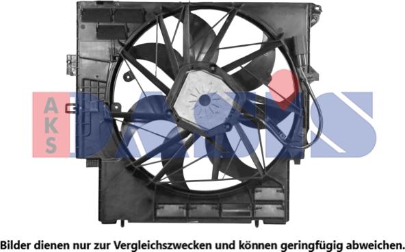 AKS Dasis 058061N - Ventola, Raffreddamento motore autozon.pro