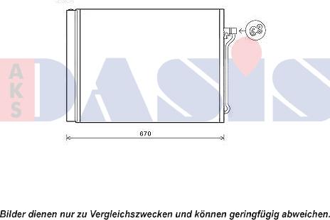 AKS Dasis 052021N - Condensatore, Climatizzatore autozon.pro