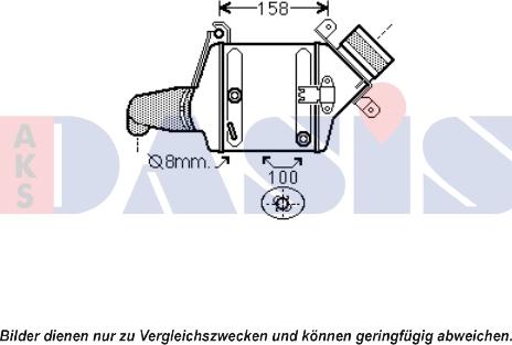 AKS Dasis 057016N - Intercooler autozon.pro