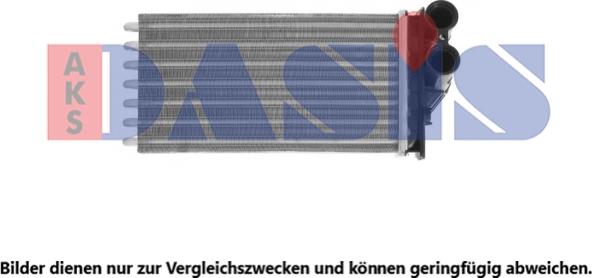 AKS Dasis 069002N - Scambiatore calore, Riscaldamento abitacolo autozon.pro