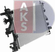 AKS Dasis 060076N - Radiatore, Raffreddamento motore autozon.pro