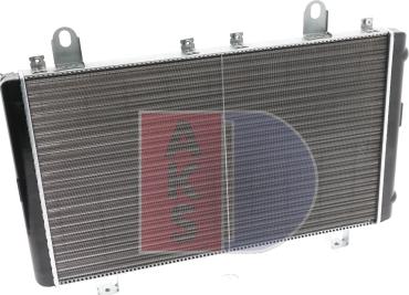 AKS Dasis 060120N - Radiatore, Raffreddamento motore autozon.pro