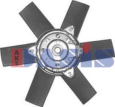 AKS Dasis 068075N - Ventola, Raffreddamento motore autozon.pro