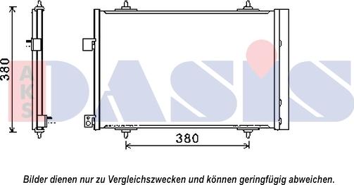 AKS Dasis 062022N - Condensatore, Climatizzatore autozon.pro