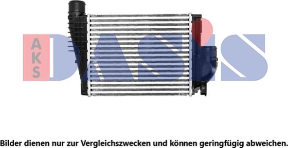 AKS Dasis 067025N - Intercooler autozon.pro