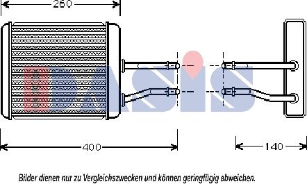 AKS Dasis 019006N - Scambiatore calore, Riscaldamento abitacolo autozon.pro