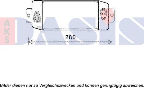 AKS Dasis 086004N - Radiatore olio, Olio motore autozon.pro