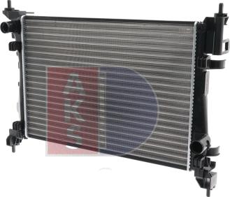 AKS Dasis 080087N - Radiatore, Raffreddamento motore autozon.pro