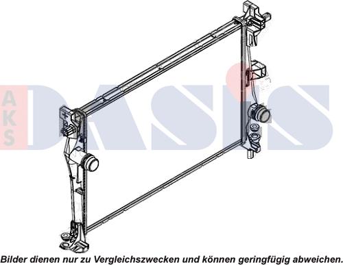 AKS Dasis 080118N - Radiatore, Raffreddamento motore autozon.pro