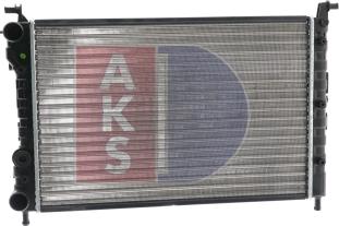 AKS Dasis 081540N - Radiatore, Raffreddamento motore autozon.pro