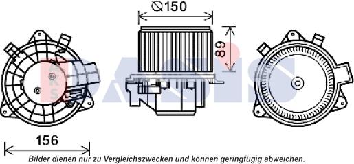 AKS Dasis 088096N - Ventilatore abitacolo autozon.pro