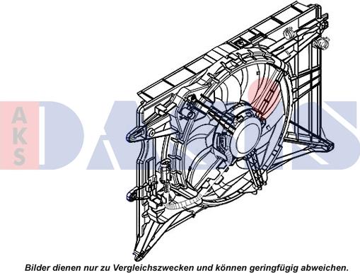 AKS Dasis 088154N - Ventola, Raffreddamento motore autozon.pro