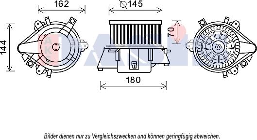 AKS Dasis 088123N - Ventilatore abitacolo autozon.pro