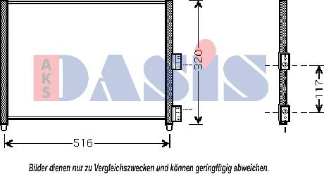 AKS Dasis 082042N - Condensatore, Climatizzatore autozon.pro