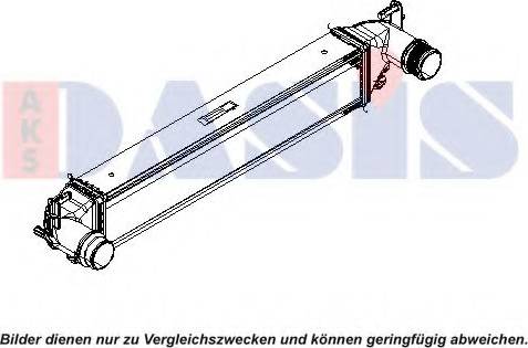 AKS Dasis 087029N - Intercooler autozon.pro