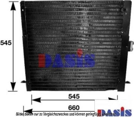 AKS Dasis 022000N - Condensatore, Climatizzatore autozon.pro