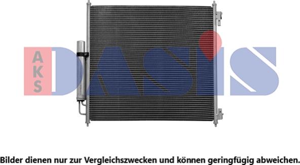 AKS Dasis 022008N - Condensatore, Climatizzatore autozon.pro