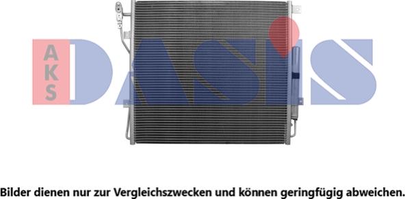 AKS Dasis 027007N - Condensatore, Climatizzatore autozon.pro