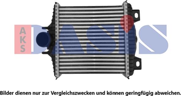 AKS Dasis 027010N - Intercooler autozon.pro