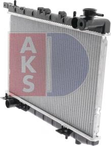 AKS Dasis 070450N - Radiatore, Raffreddamento motore autozon.pro