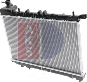 AKS Dasis 070450N - Radiatore, Raffreddamento motore autozon.pro