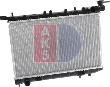 AKS Dasis 070450N - Radiatore, Raffreddamento motore autozon.pro