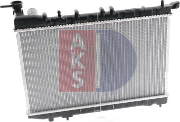 AKS Dasis 070450N - Radiatore, Raffreddamento motore autozon.pro