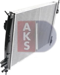 AKS Dasis 070001N - Radiatore, Raffreddamento motore autozon.pro