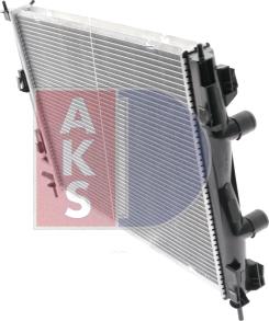 AKS Dasis 070001N - Radiatore, Raffreddamento motore autozon.pro